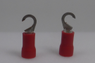 thumbnail image of HV1-2 Hook Terminal 22 16 AWG number 4 Stud Vinyl Insulated 