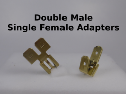 Double Male Single Female Adapters